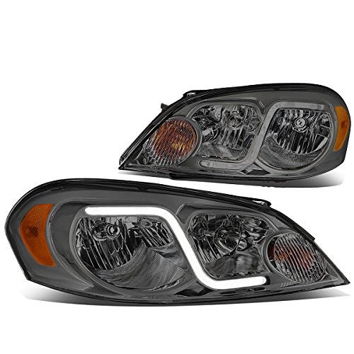Chevy Impala LED Smoked Headlights for 2006 to 2013