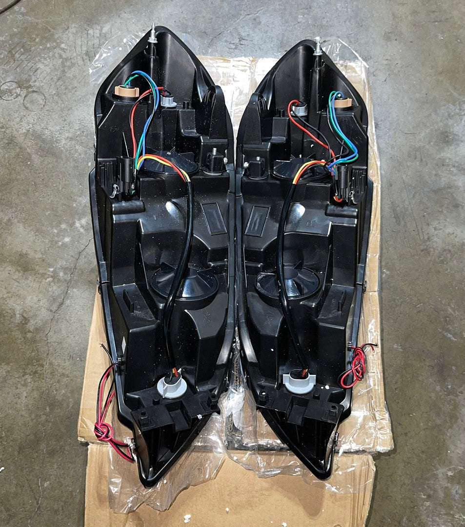 Chevy Impala LED Smoked Headlights for 2006 to 2013