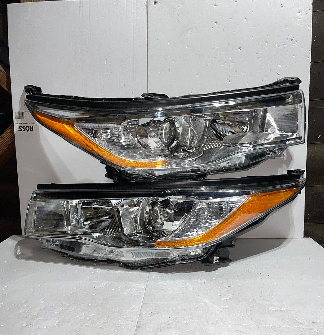 Toyota Highlander Projector Headlights For 2014 To 2016