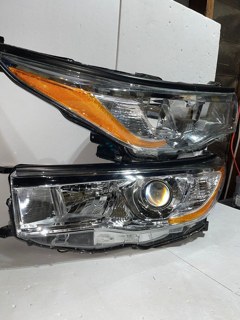 Toyota Highlander Projector Headlights For 2014 To 2016
