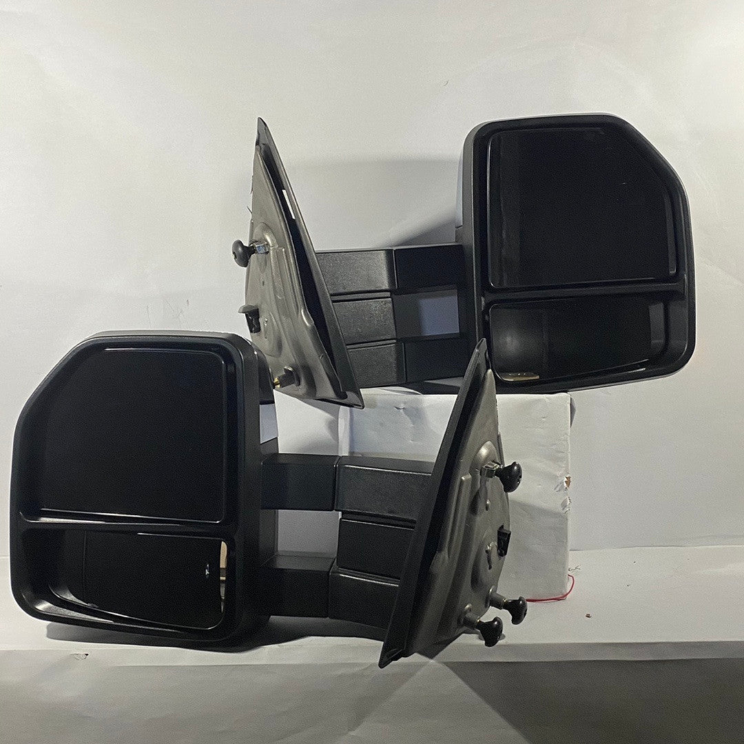 Manual w/LED Turn Signal Side Towing Mirror Replacement