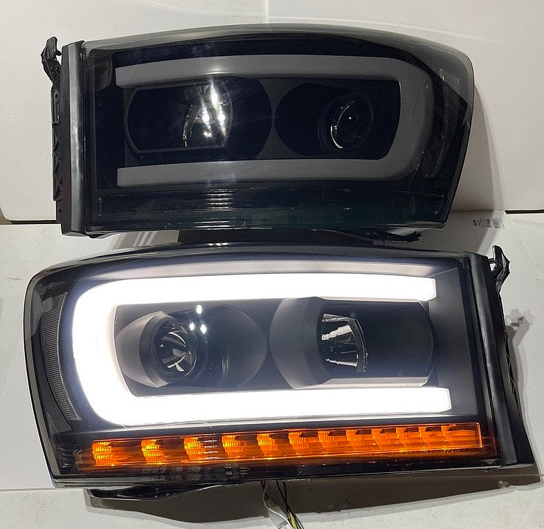 06-08 Dodge Ram Smoked LED DRL Sequential Chasing Signal