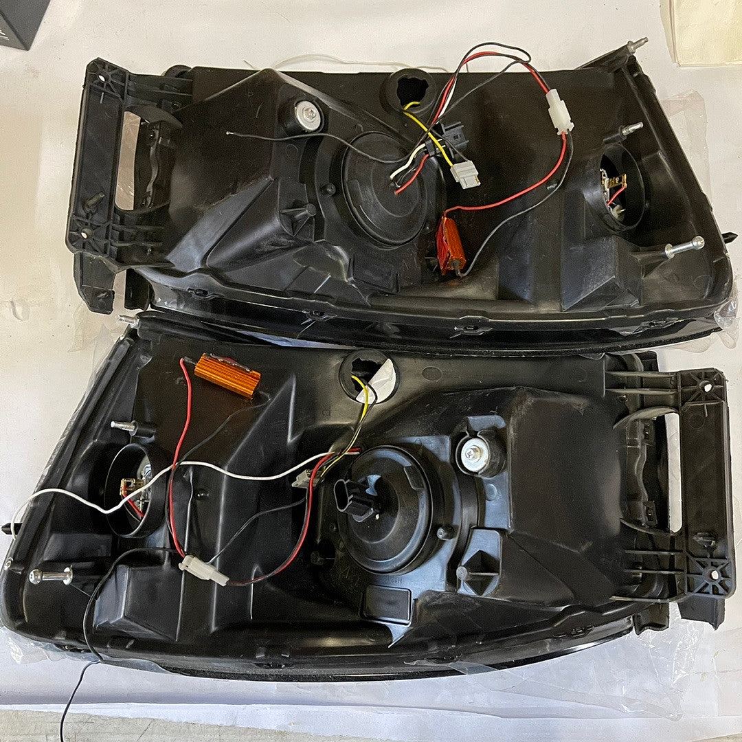 06-08 Dodge Ram Smoked LED DRL Sequential Chasing Signal