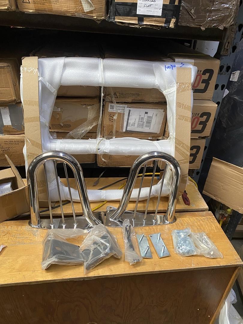 02-07 JEEP LIBERTY grille guard Chrome