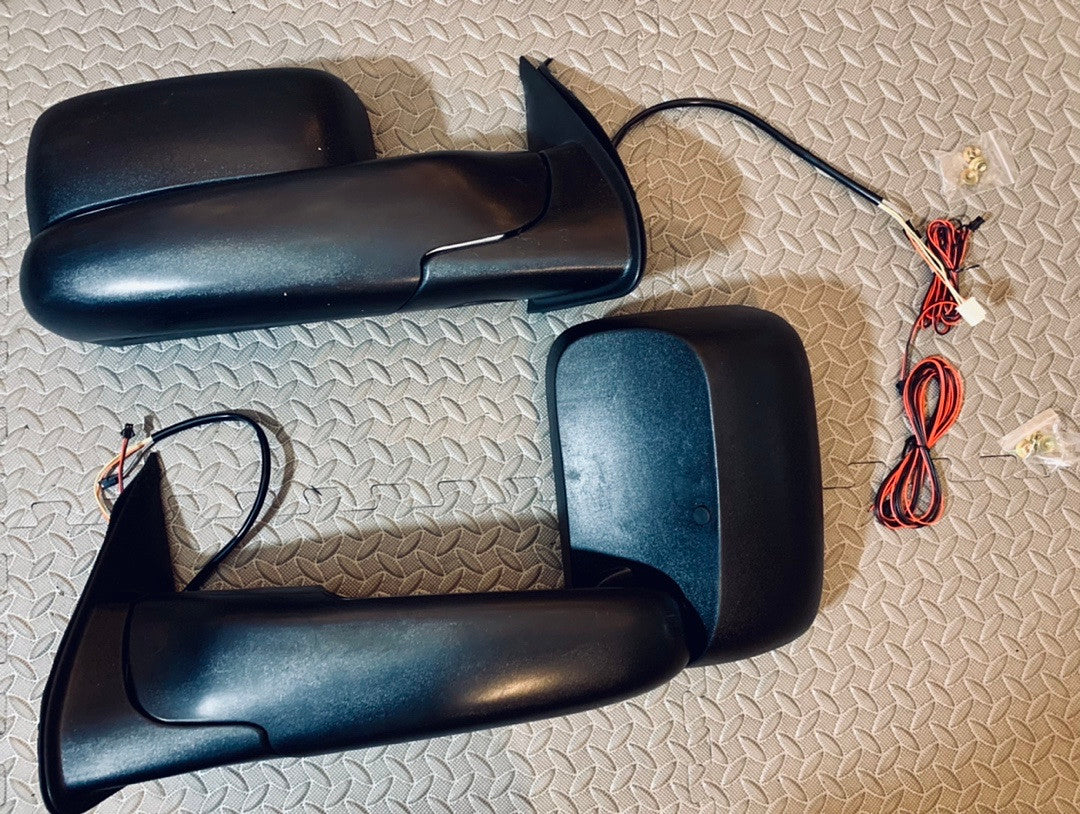 Pair Powered Heated Towing Side Mirror For 05-15 Tacoma