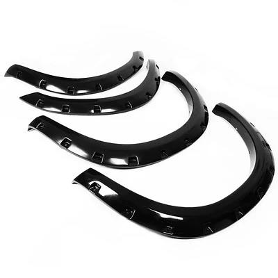 09-17 Dodge Ram 1500 Black Fender Flares pocket- Rivets