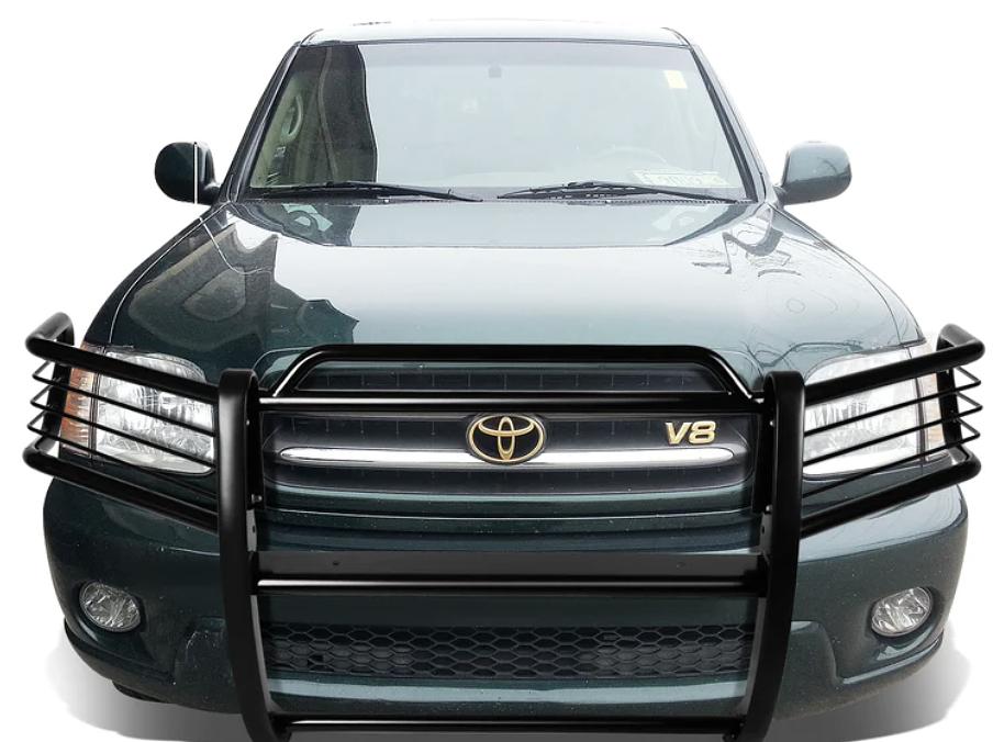 01-07 toyota sequoia stainless steep grille guard