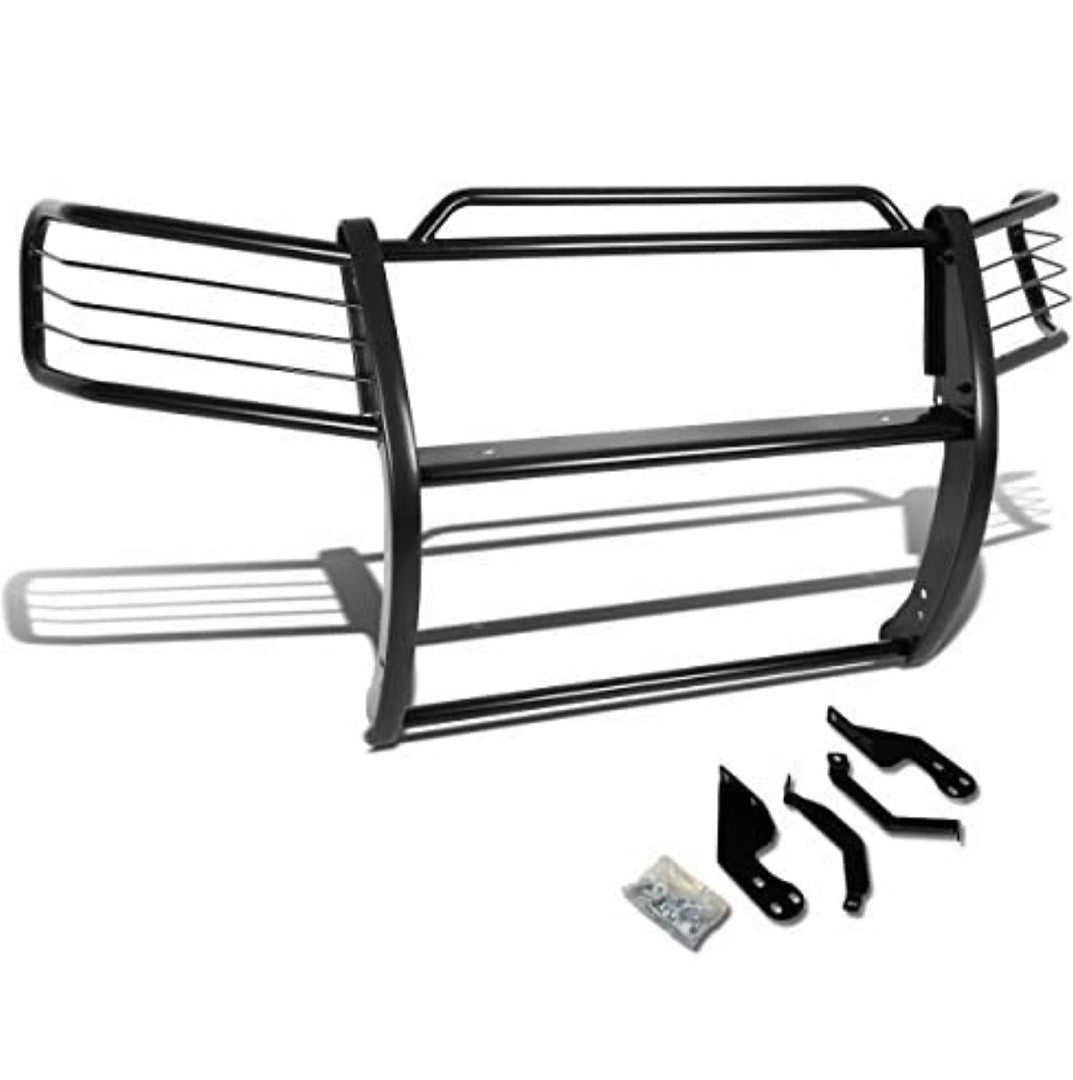 04-15 nissan titan 05-15 nissan armada grille guard black