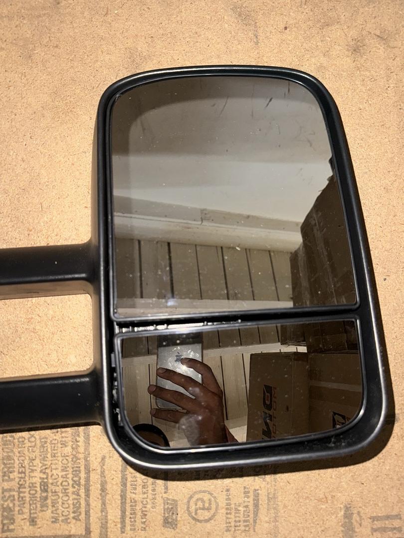 Right Side TWM-022-T222-BK-R 88-02 Chevy GMC C/K Powered Towing Mirror Right/Passenger