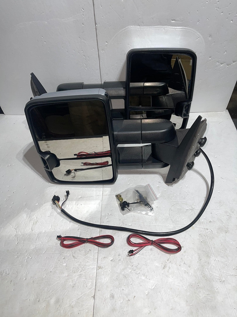 07-13 Chevy Silverado / GMC Sierra chrome / smoked Led/heated Towing Mirrors