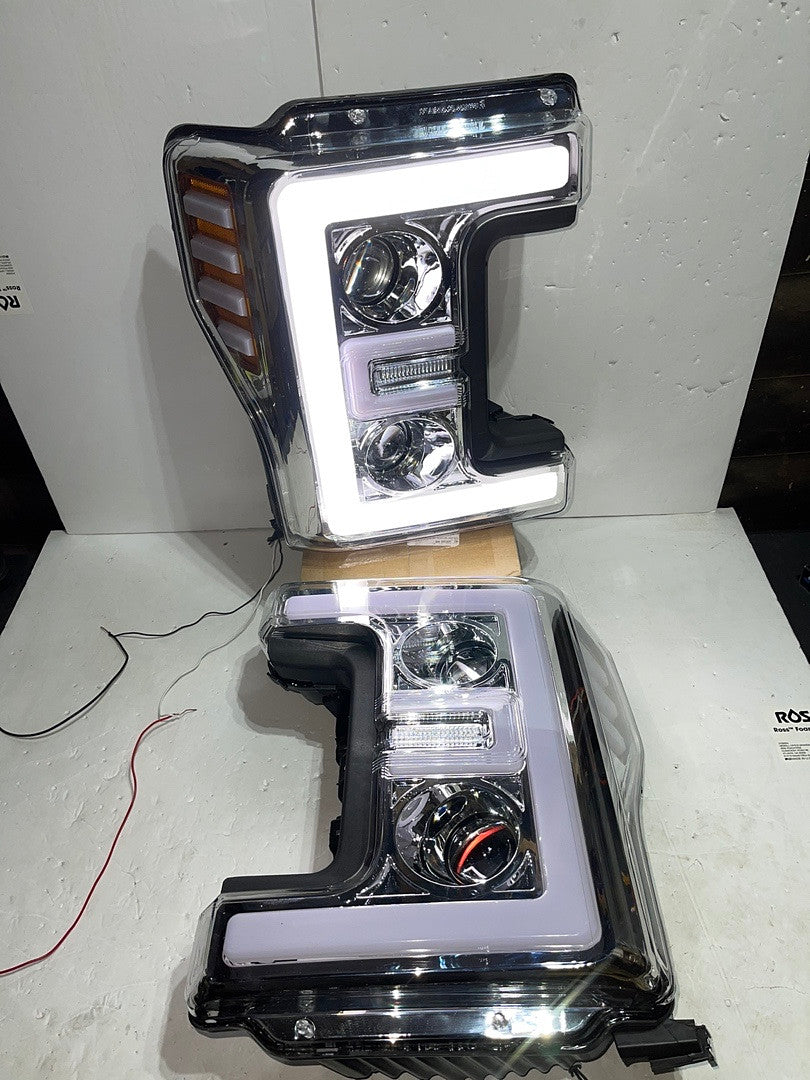 2017 to 2019 Ford Super Duty F250 F350 F450 F550 DRL Headlights Luces Micas Calaveras Faros Focos