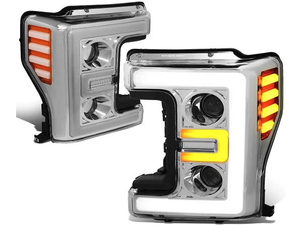 2017 to 2019 Ford Super Duty F250 F350 F450 F550 DRL Headlights Luces Micas Calaveras Faros Focos