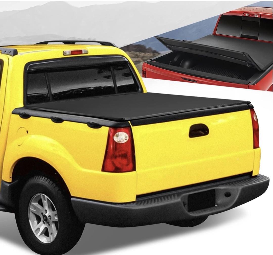 01-05 Ford Explorer Sport Trac 53L 59W with 4'2" Bed Fits Models Trifold soft cover