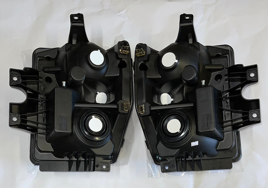 08-10 Ford F-250 F-350 F-450 Super duty Smoked housing headlights Headlights