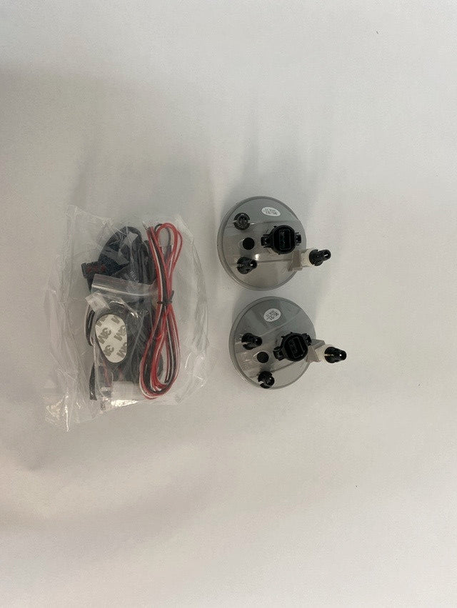 07-13 Chevy Tahoe, Avalanche, Suburban, 10-13 Camaro, 15-19 Colorado, Silverado Fog Lights with Switch Chrome Clear