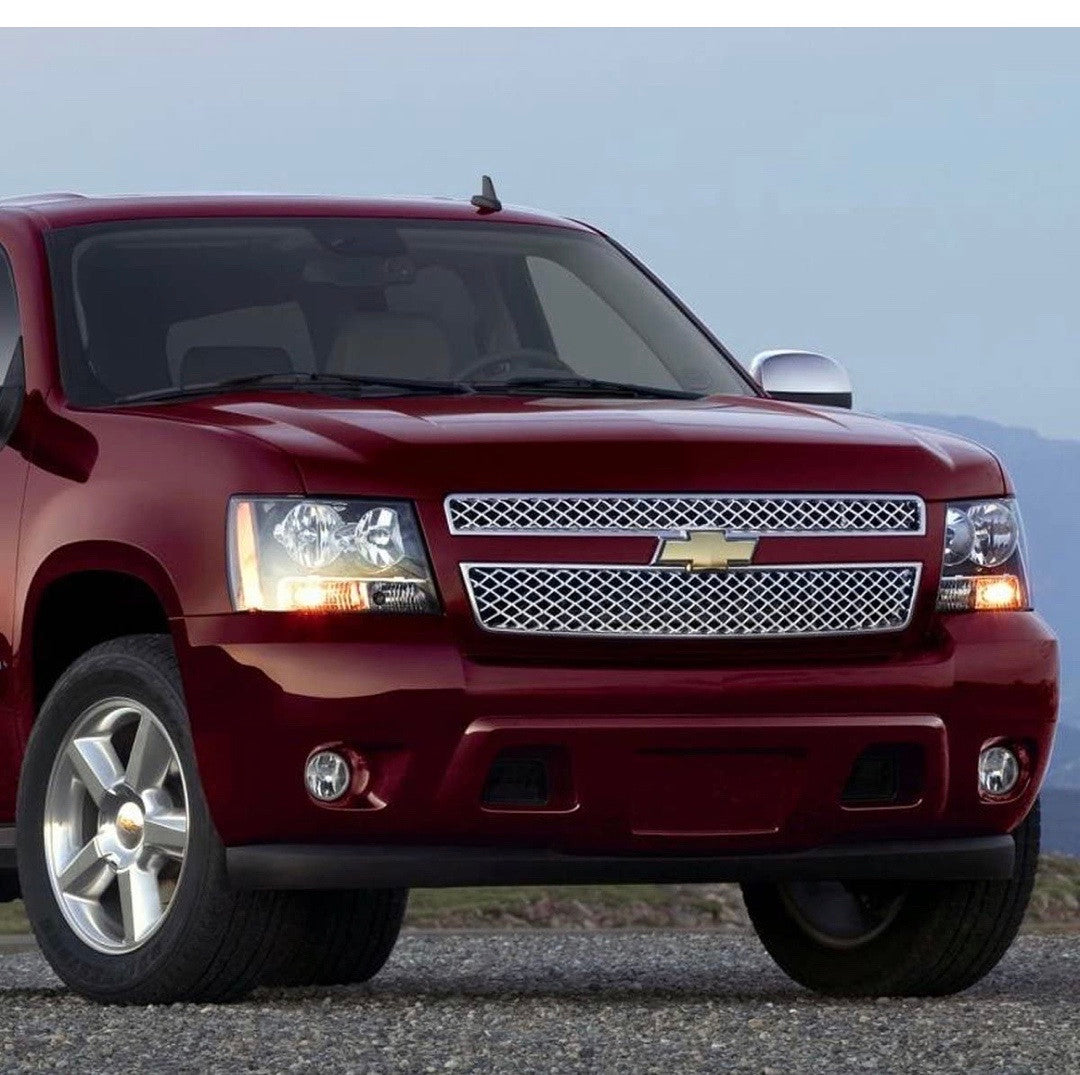 07-13 Chevy Tahoe, Avalanche, Suburban, 10-13 Camaro, 15-19 Colorado, Silverado Fog Lights with Switch Chrome Clear