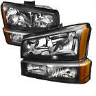 2003 to 2006 Chevrolet Silverado Avalanche Headlights Luces Micas Calaveras Faros Focos Luz Light