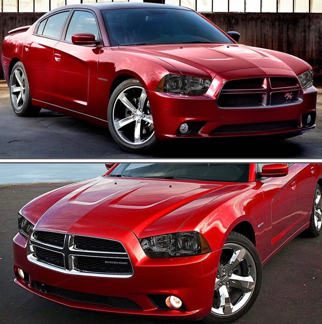 . Dodge Charger Smoked Headlights For 2011 To 2014