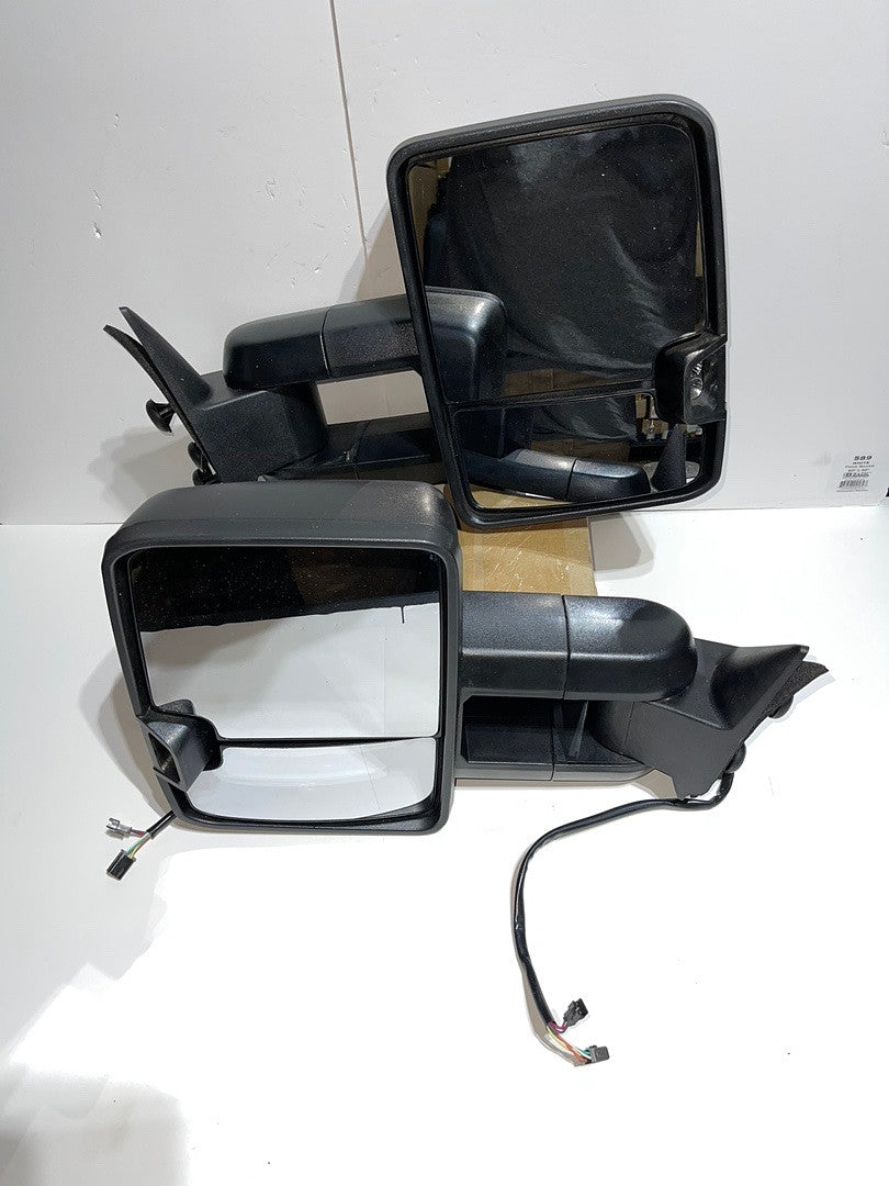 Chevy / GMC C/K Smoked Towing Mirrors W/LED Turn Signal for 1988 to 1998