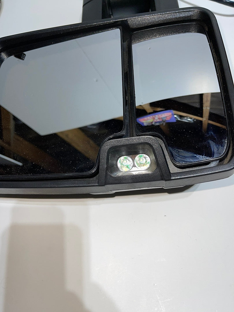 Chevy / GMC C/K Smoked Towing Mirrors W/LED Turn Signal for 1988 to 1998