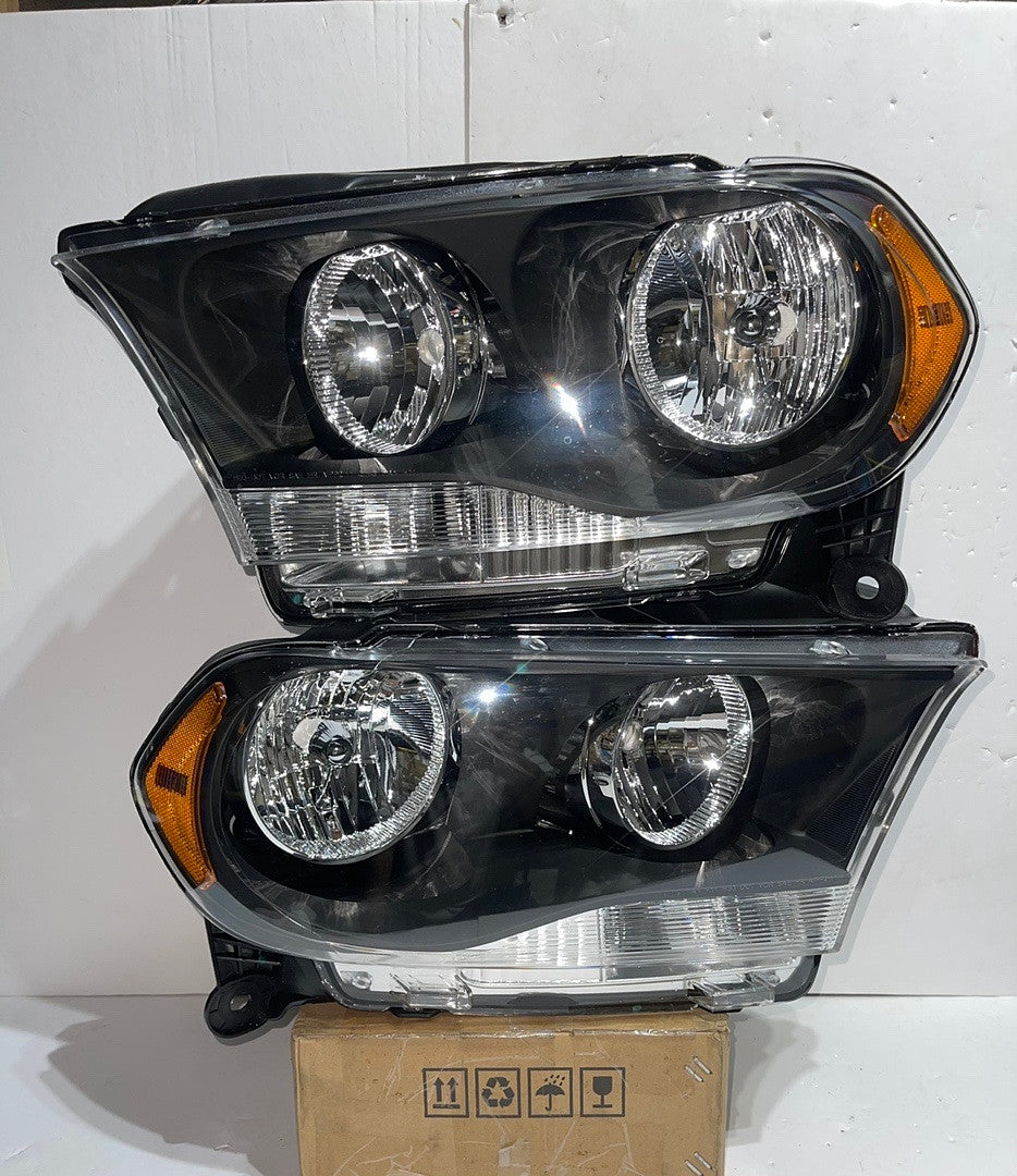2011 To 2013 Dodge Durango Headlights Luces Micas Calaveras Faros Focos Luz Light Foco Luz