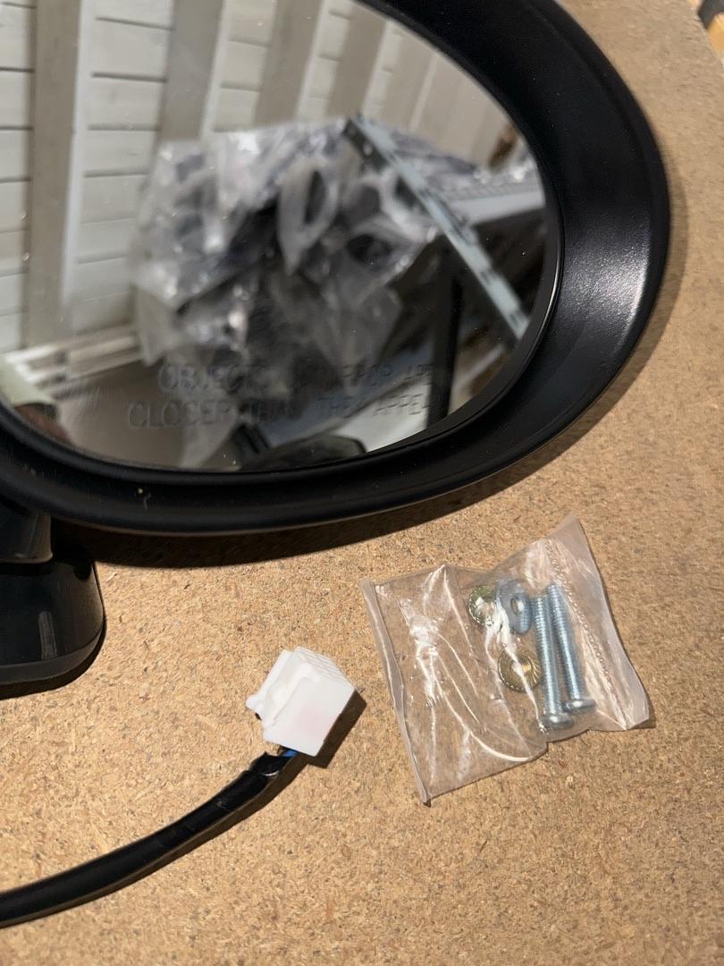 06-15 Mazda Miata Passenger Right Side Mirror