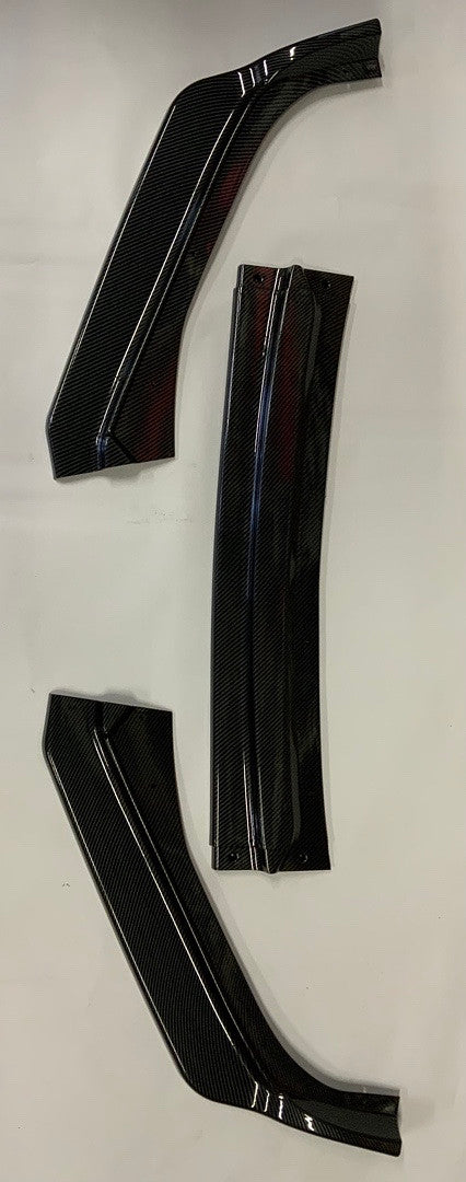 17-20 Subaru BRZ JDM CS-Style Carbon Look Front Bumper Body Spoiler Lip