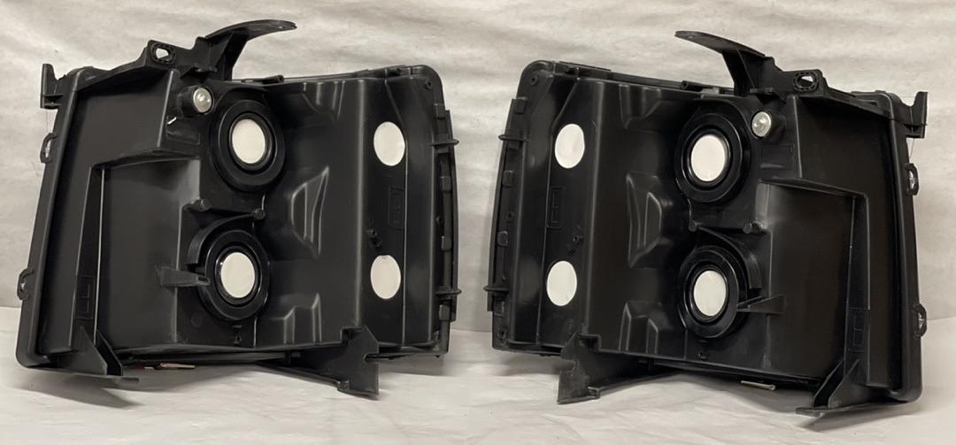 2007 to 2013 Chevrolet Silverado Smoked Headlights Luces Micas Calaveras faros Focos Luz Ahumadas