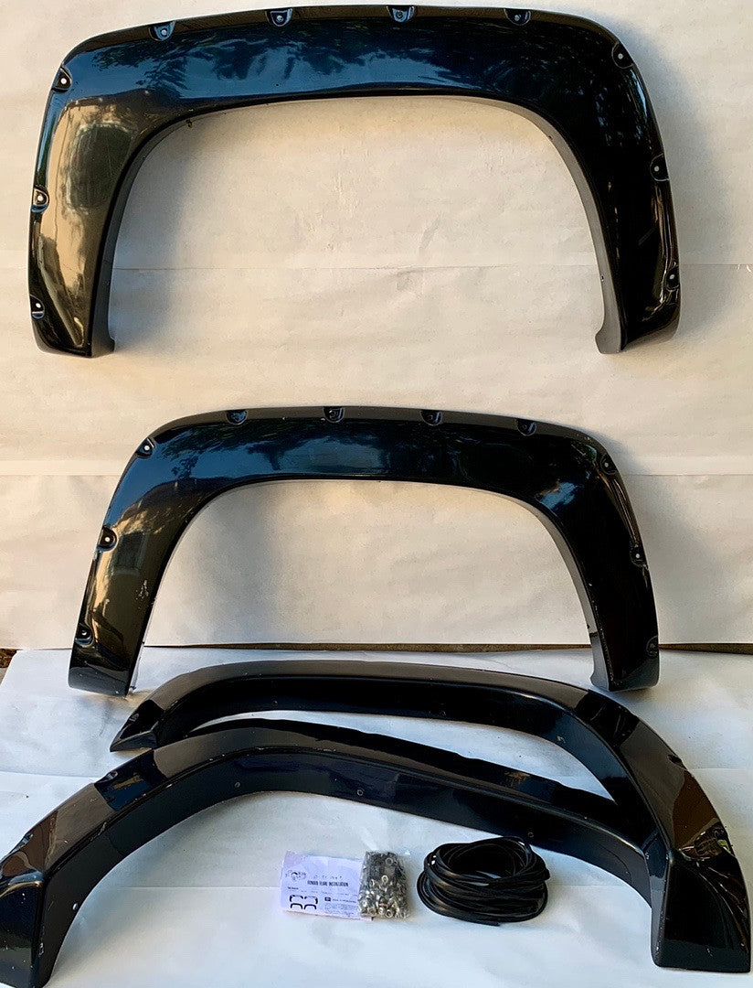 88-98 C10, Tahoe, Blazer, Suburban, Yukon Fender Flares with Rivets