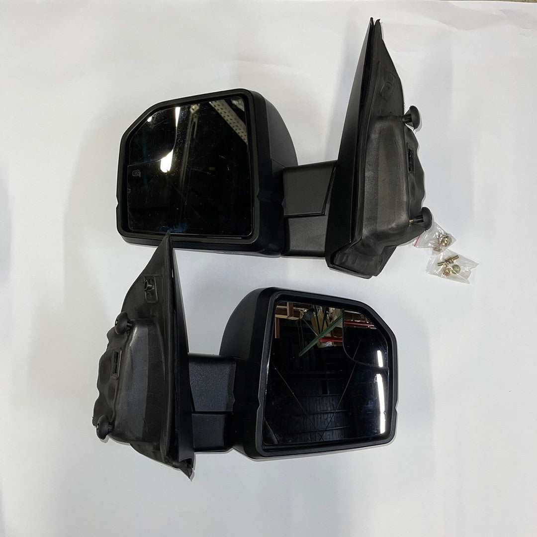 15-18 Ford F-150 black manual Mirrors