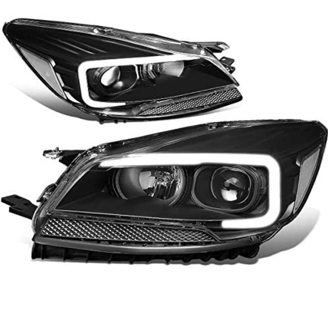 2013 to 2016 Ford Escape DRL Projector Headlights Luces Micas Calaveras Faros Focos Luz Light