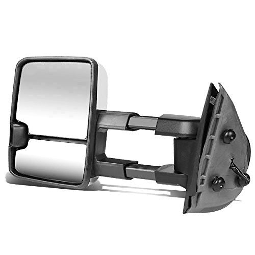 Chrome Powered Tow Mirror+LED Smoked Left/Driver [For 88-02 Chevy GMC C/K]