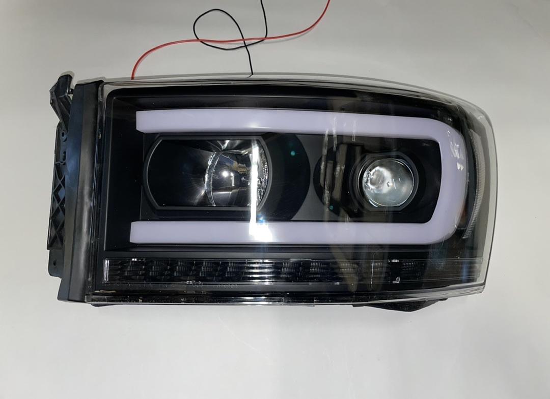 2006 To 2008 Dodge Ram Led DRL Projector Headlights Luces Micas Calaveras Faros Focos Luz Light