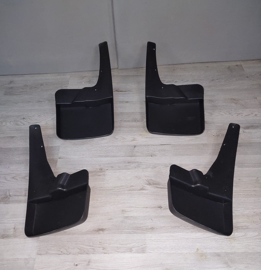 fender splash guards 09-18 dodge ram matte black
