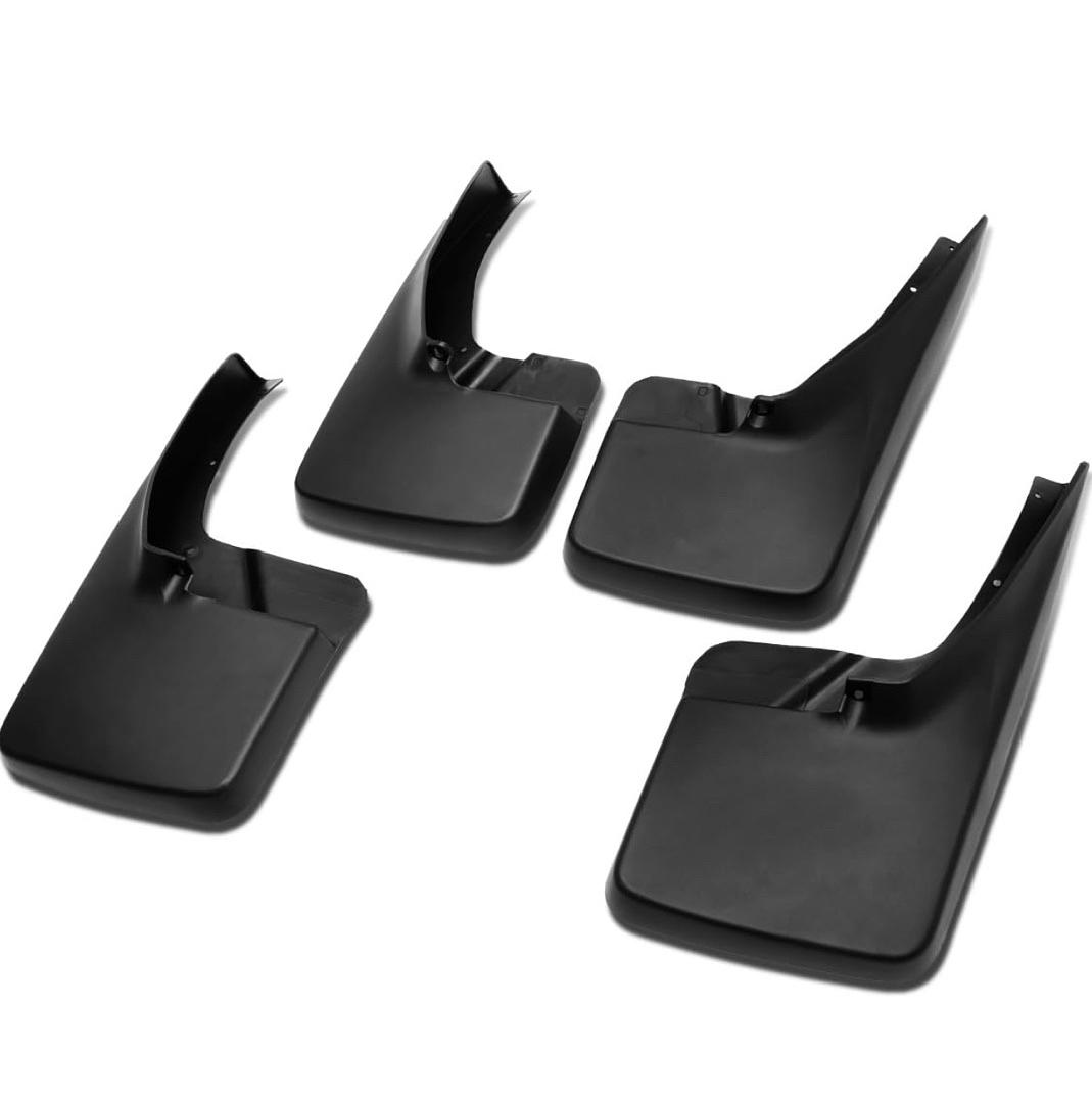 fender splash guards 09-18 dodge ram matte black