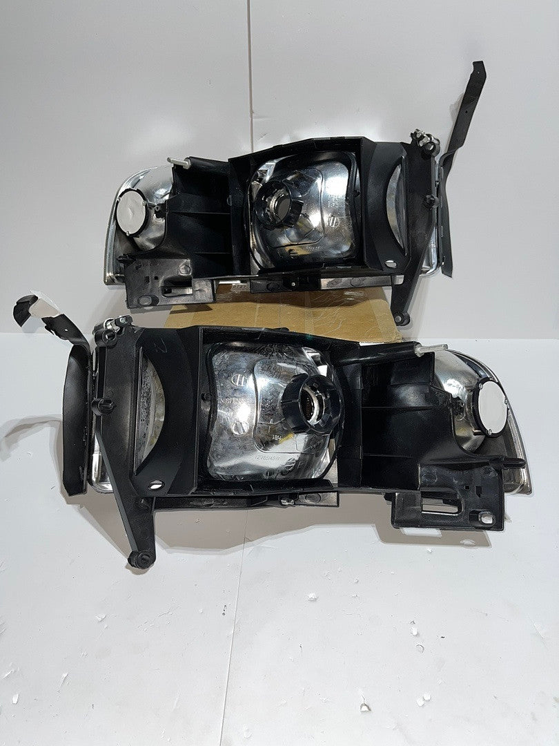 N Hl-oh-dr944p-sm-am. Dodge Ram Smoked Headlights for 1994 to 2001
