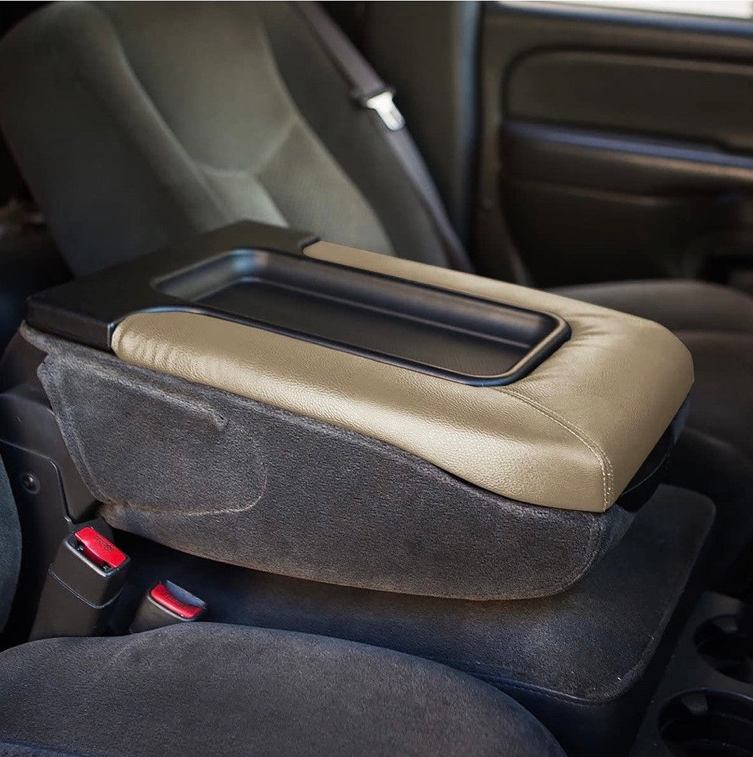 Center Console Lid Kit Arm Rest Latch [for 01-07 Silverado/Sierra],Beige
