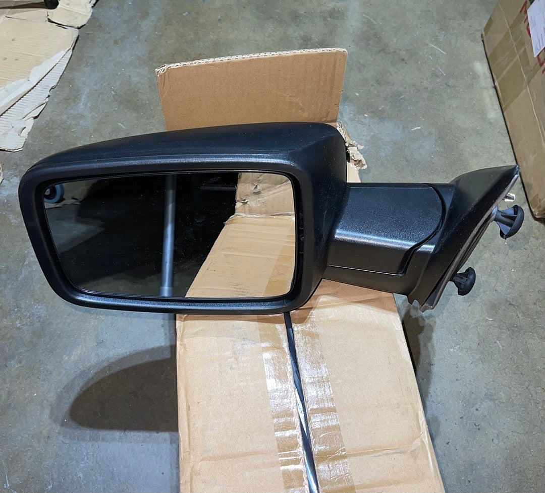 . Left Dodge Ram OEM Style Manual Mirror for 2009 to 2016