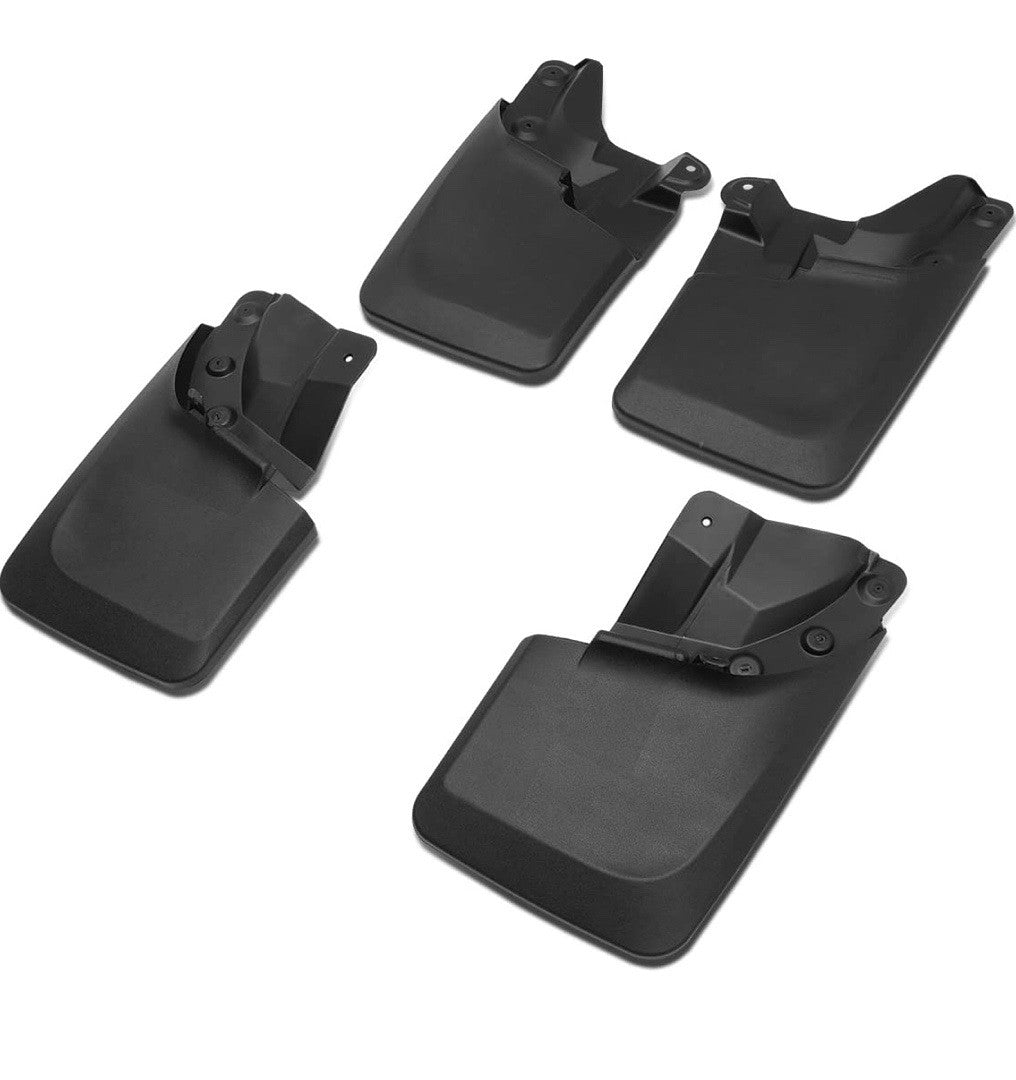 OB WFMK-004 4Pcs Mud Guard Splash Flaps Kit 16-18 toyota Tacoma Black