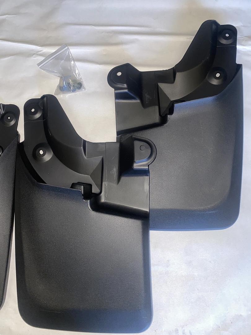 OB WFMK-004 4Pcs Mud Guard Splash Flaps Kit 16-18 toyota Tacoma Black
