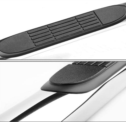 ESTRIBOS CROMO PULIDO TUBULAR DE 3" PARA 99-16 Ford F-250-F-350 F-450 F-550 SD Standard Cab
