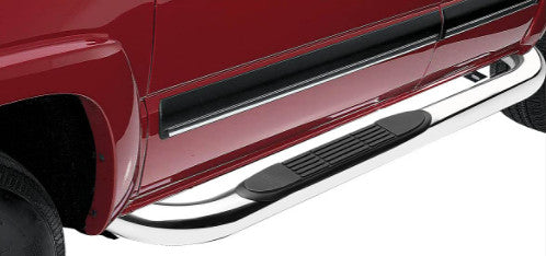 ESTRIBOS CROMO PULIDO TUBULAR DE 3" PARA 99-16 Ford F-250-F-350 F-450 F-550 SD Standard Cab