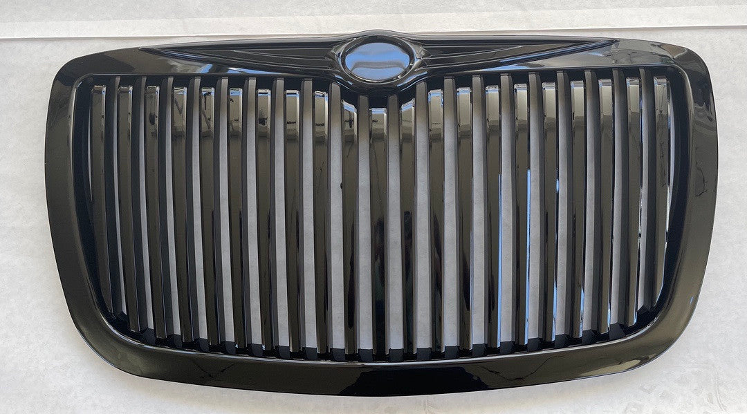 Chrysler 300 Front GRILLE 05-10 ( Vertical Fence style - Black)