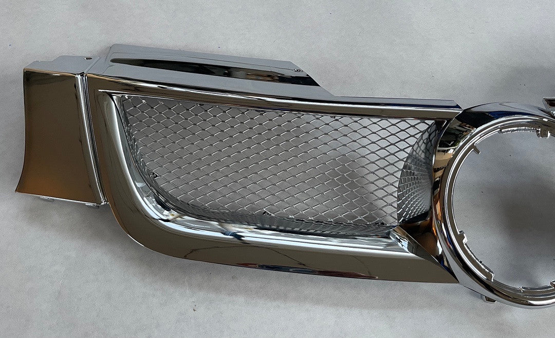 VW GOLF/RABBIT MK5 Chrome ABS Classic Mesh Front Bumper Grille/Grill