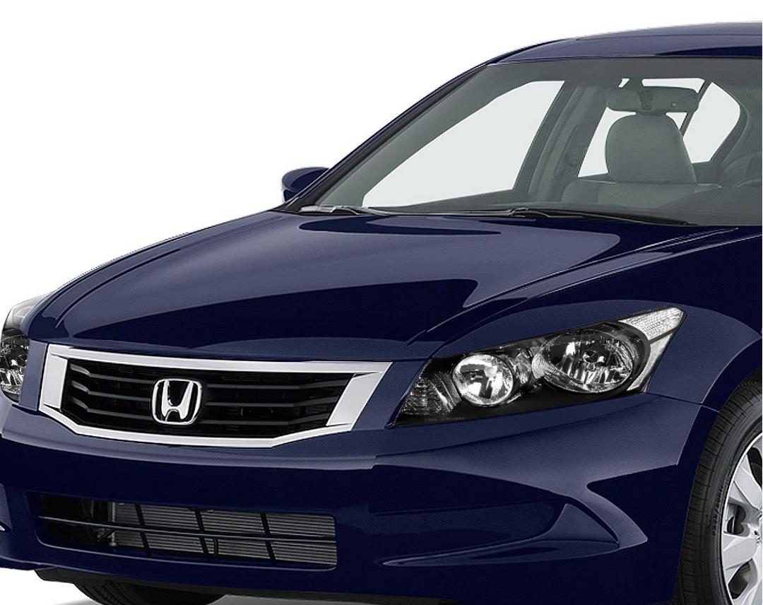 4door Sedan Honda Accord Black Housing Headlights for 2008 to 2012
