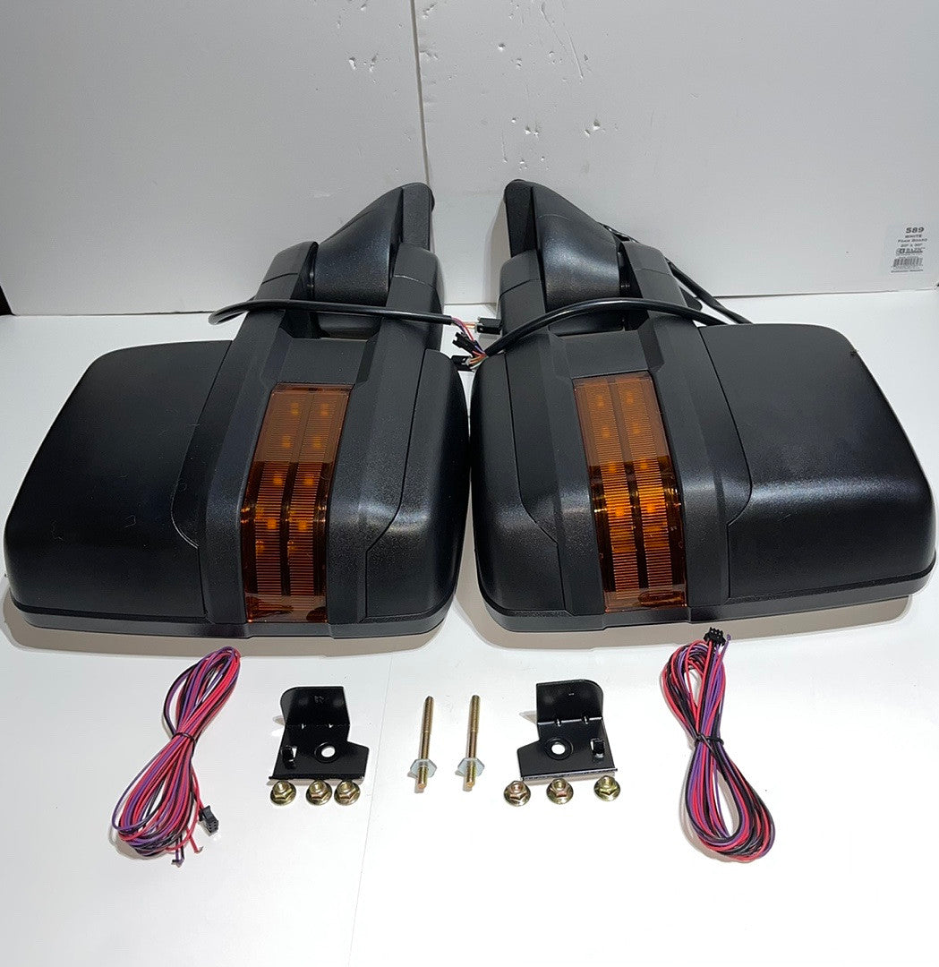 Chevy GMC C/K Towing Mirrors W/LED Turn Signal for 1988 to 1998