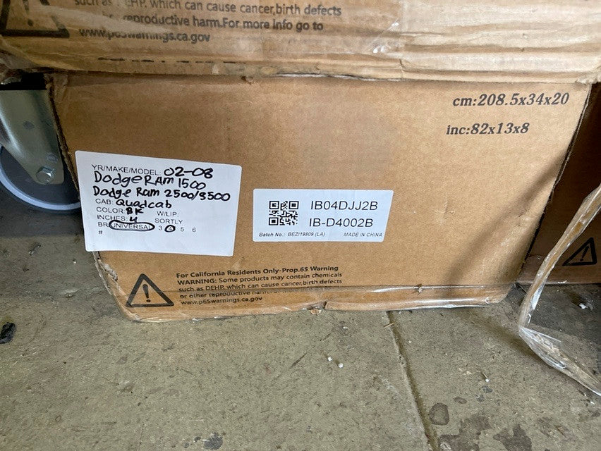02-08 Dodge Ram 4‚Äù inches black quad cab IB-D4002B