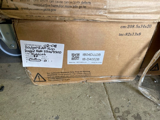 02-08 Dodge Ram 4‚Äù inches black quad cab IB-D4002B