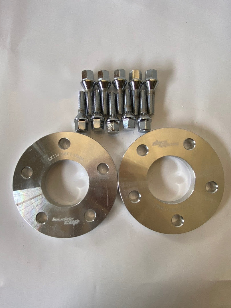 . M12x1.5 wheel spacers