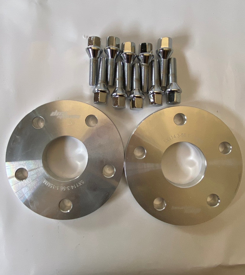 M12x1.5 wheel spacers fits Toyota honda nissan infiniti lexus hyundai ford